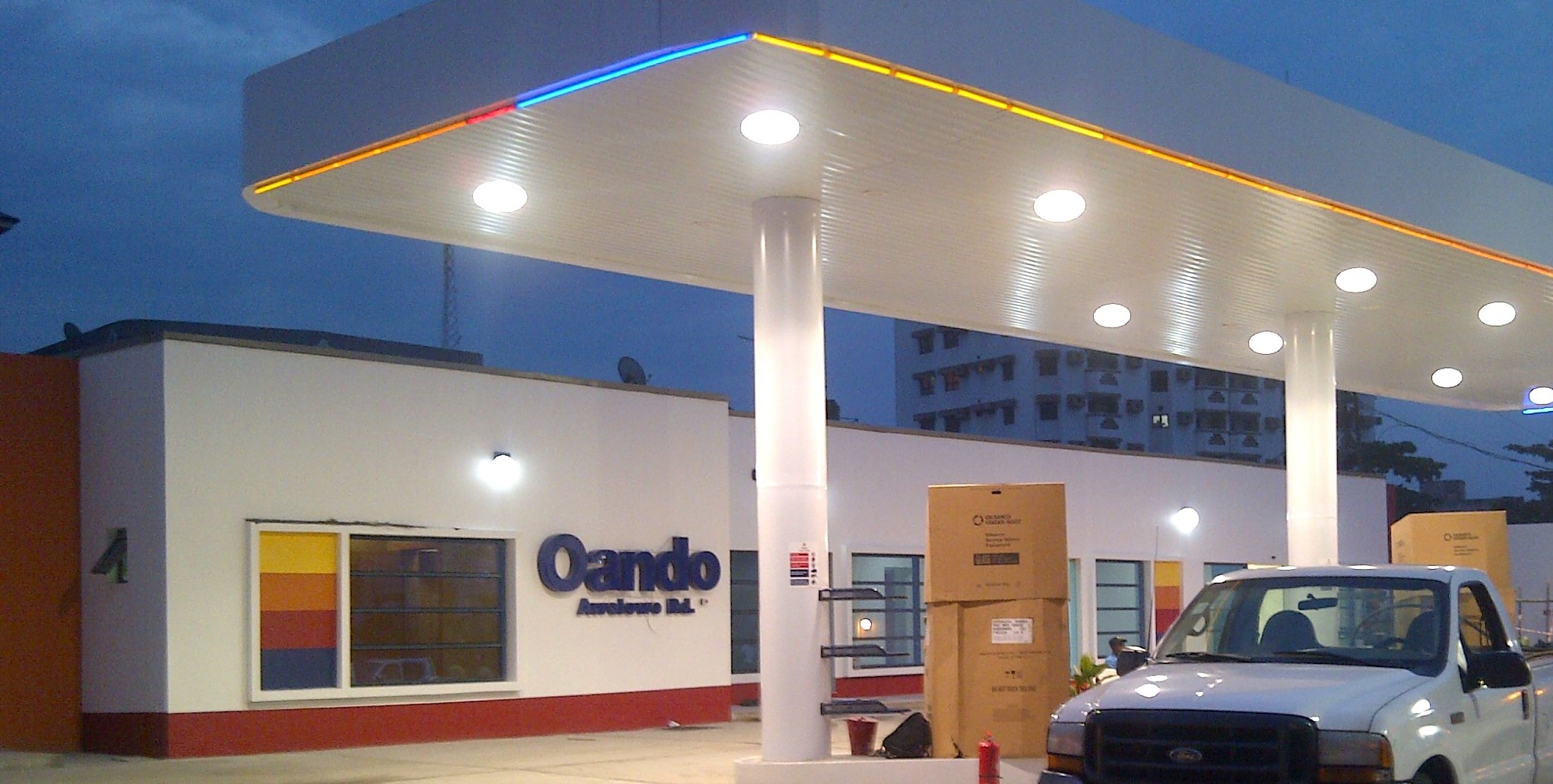 OANDO SERVICE STATION, IKOYI.